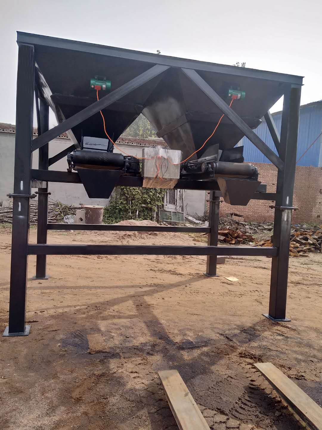 沙土裝袋機（雙斗）3